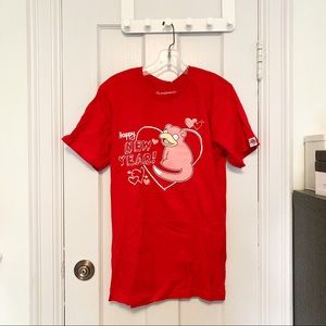 Official Pokémon Center Slowpoke Heart T-shirt adult Small